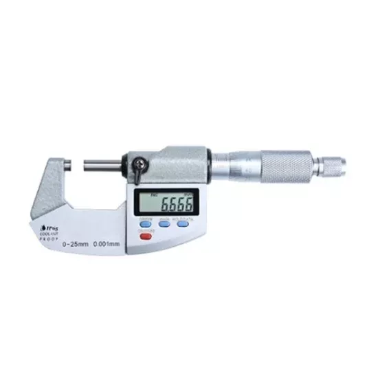 0-1″ Range Digital Micrometer, 0.00005 Inch Accuracy