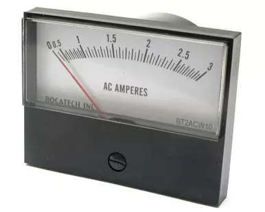 0 – 3 Amp AC Analog Panel Meter