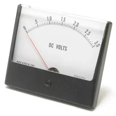 0 – 3 Volt DC Panaview Analog Panel Meter, 4.5 Inch