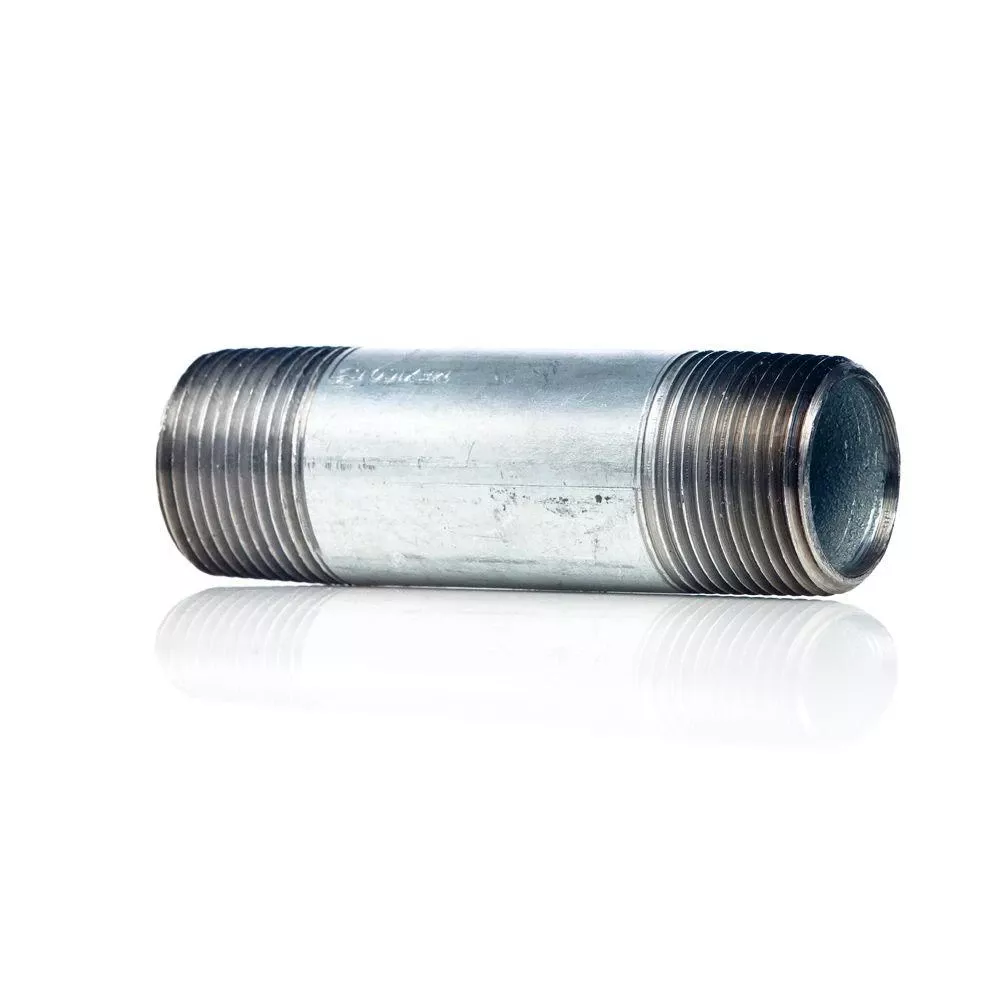 1-1/2" X 10" Galvanized Steel Nipple Pipe Fitting - Model 567-100hn