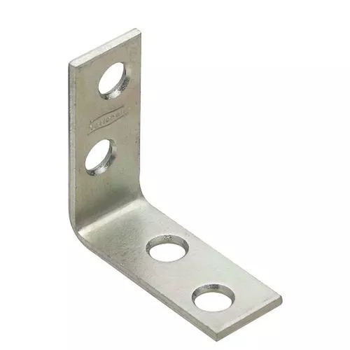 1-1/2" x 5/8" Zinc Plated Corner Braces (4 pack)