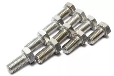 1/2″-13 x 1″ Stainless Steel Fully Threaded Hex Bolts, 10pcs