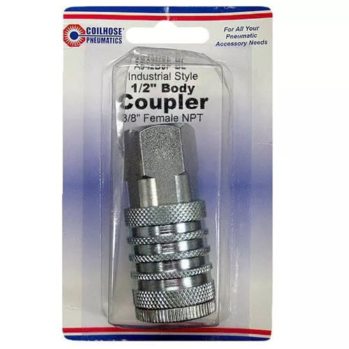 1/2 In. Coupler, 3/8 In. FPT
