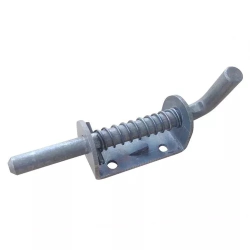 1/2" Tailgate Latch, White Zinc, 5.67" x 1.99" x 1.38"