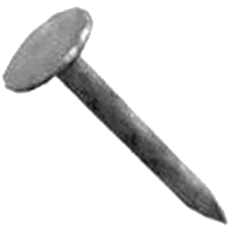 1-3/4 In. Electro-galvanized Roofing Nails, 5 Lb Box, 11 Ga, Diamond Point