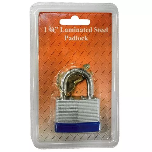 1-3/4"Laminated Steel Padlock