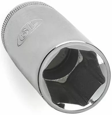 1/4 In. Drive, 9/16 In., 6-point Deep Socket