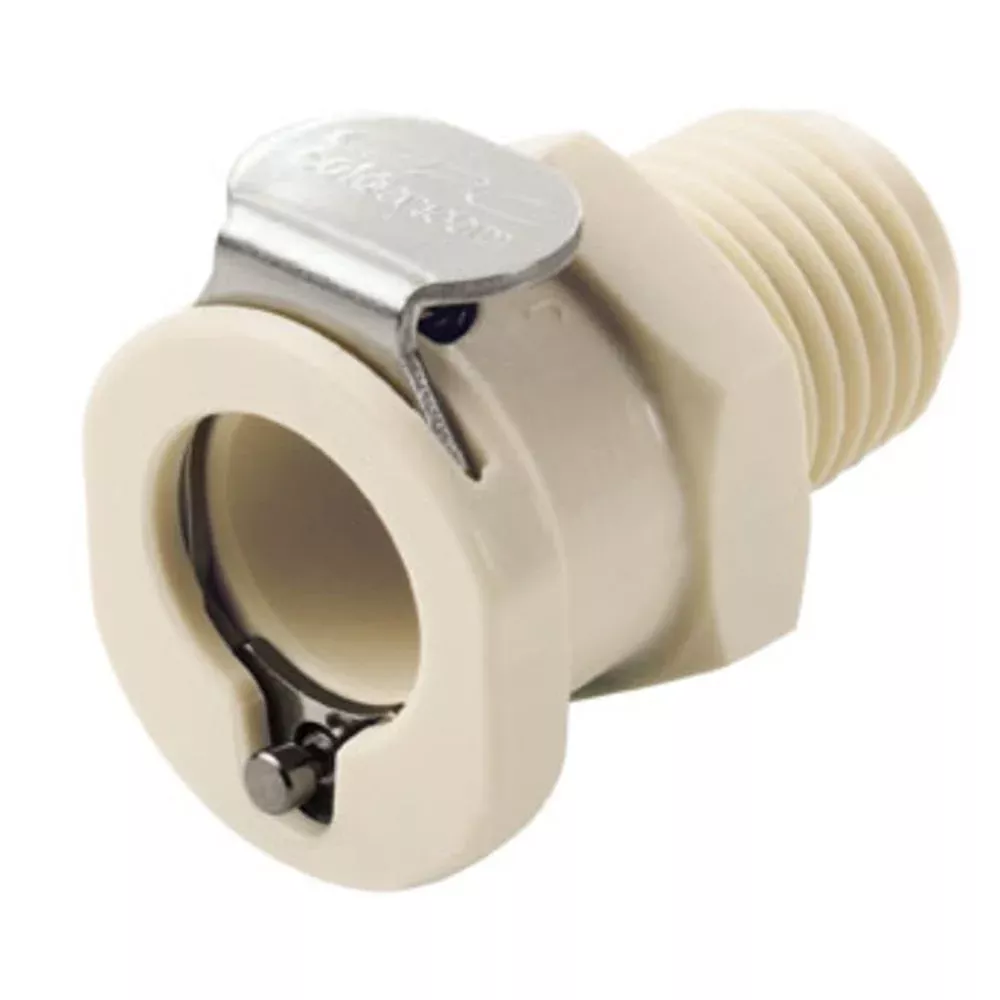 1/4 NPT Non-Valved Polypropylene Coupling Body