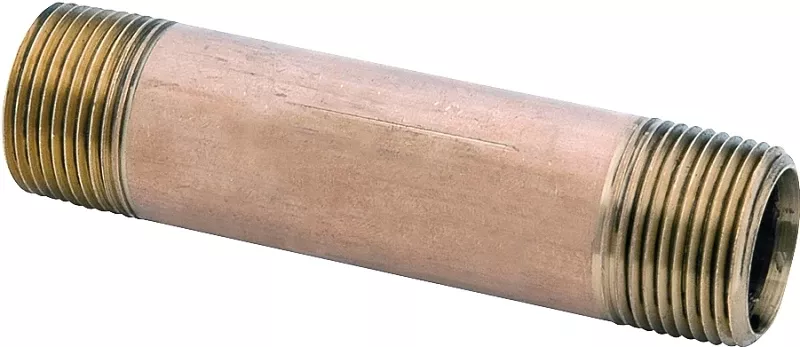 1/4 X 4-1/2 In. Red Brass Nipple