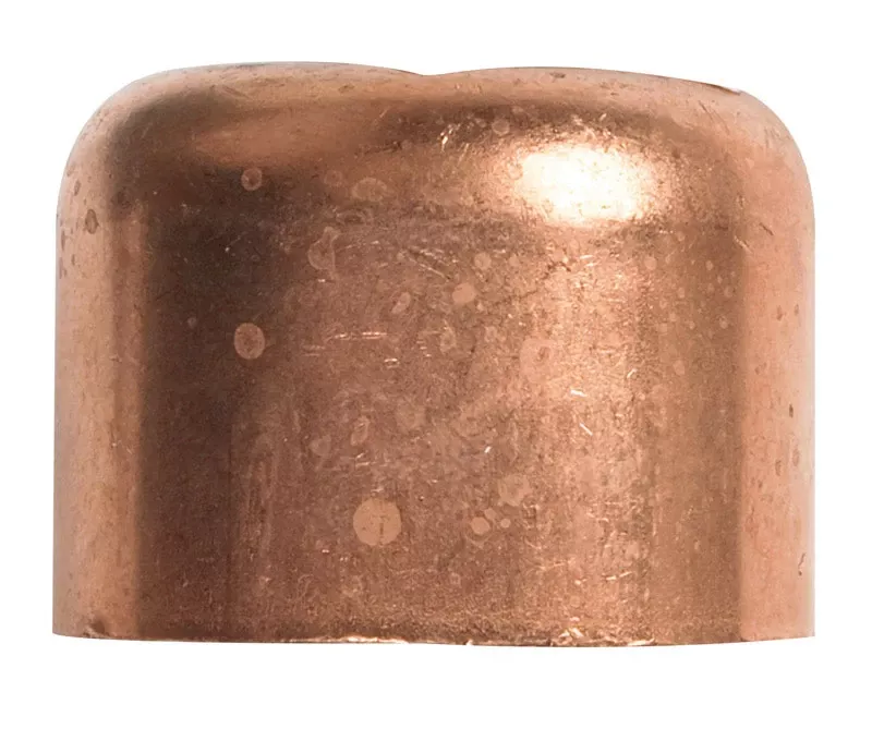 1 In. Sweat X 1 In. Diameter Cap Copper Cap Fitting
