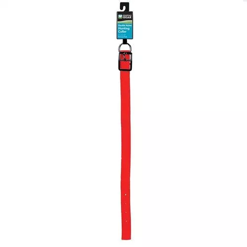 1" x 20" Double-Web Nylon Hunting Collar, Orange