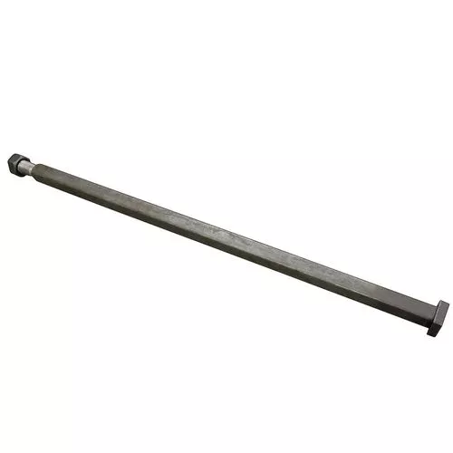 1" x 31" Square Disc Harrow Axle With Nut