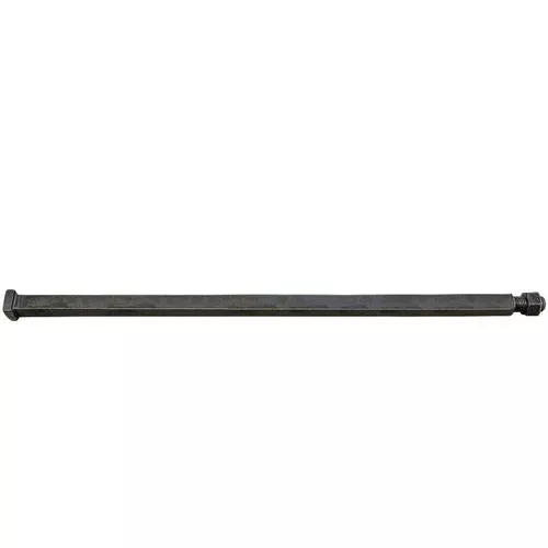 1" x 33-1/2" Square Disc Harrow Axle With Nut