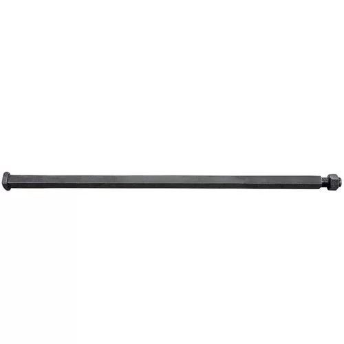1" x 34" Square Disc Harrow Axle With Nut