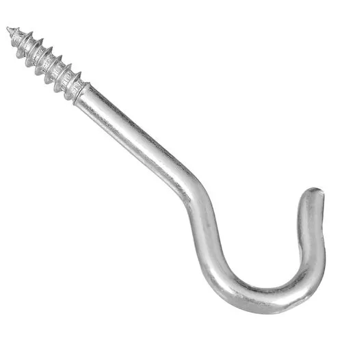 #10, 2 1/16" Zinc Plated Ceiling Hooks 6 Pack