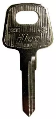 10 Each: Hy-ko Audi-vw Key Blank (11010v35)