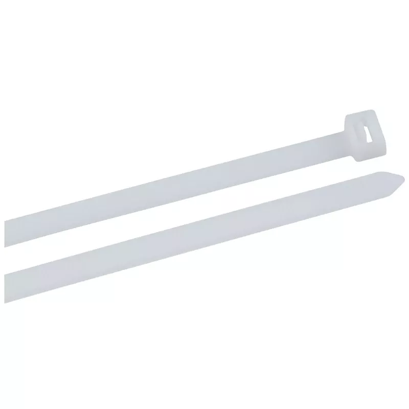 10-pk. 36 In. White Heavy-duty Cable Tie