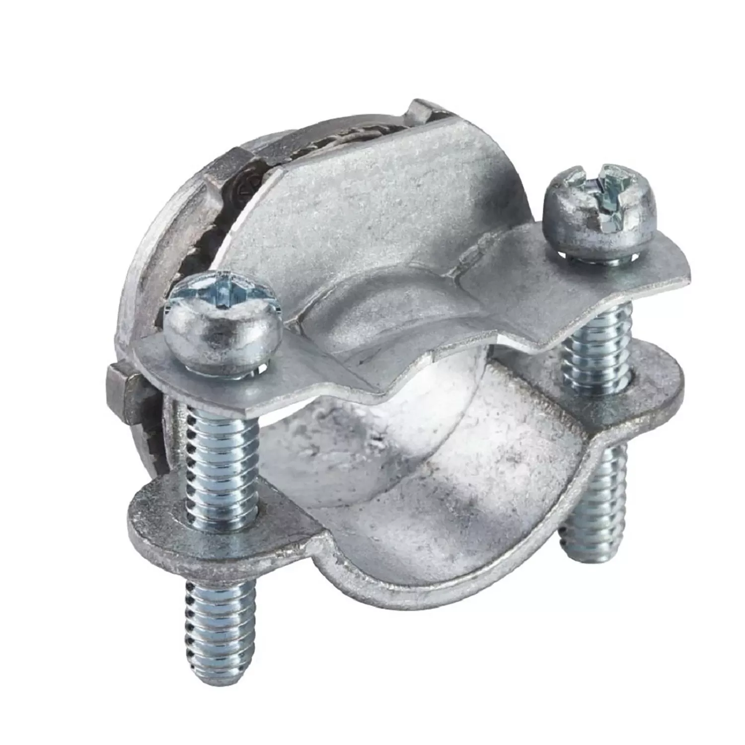 100-pack 3/8-inch Twin Screw Clamp Connectors