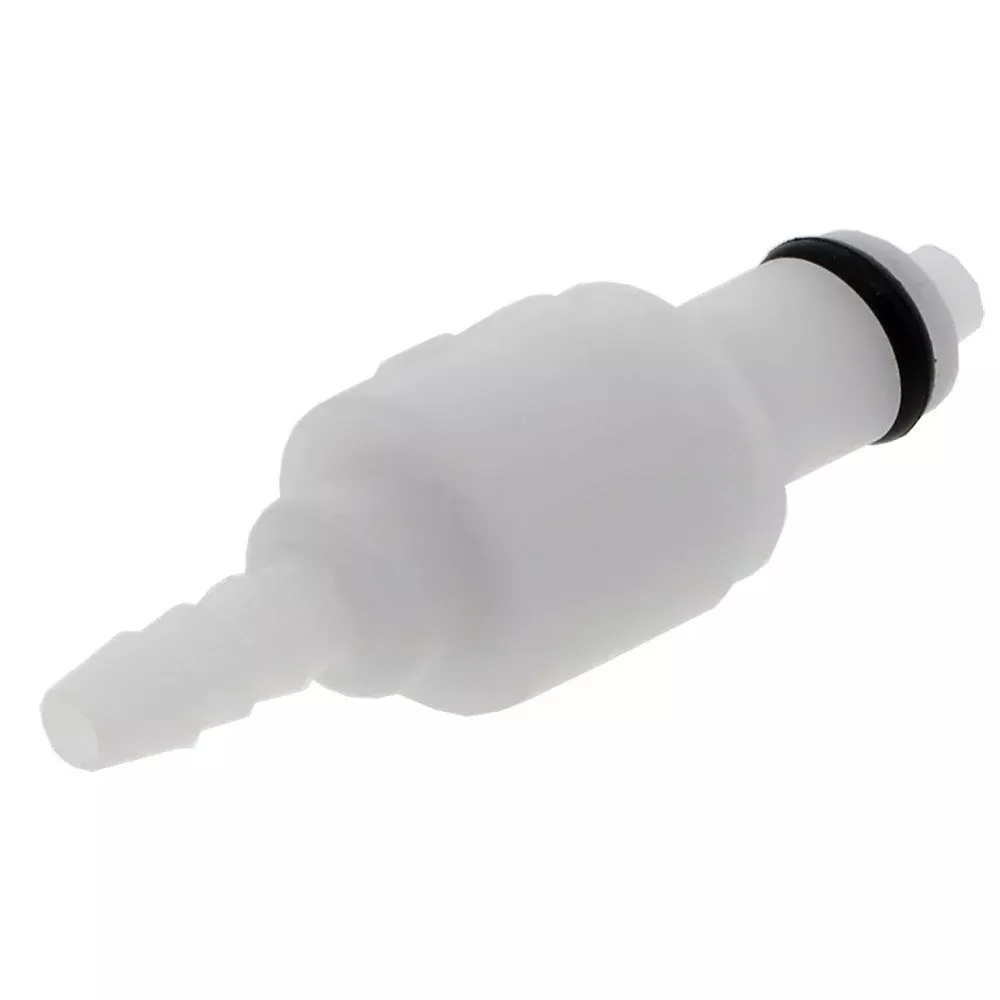 10400 NSF Valved In-Line Hose Barb Coupling Insert 1/8 ID Barb