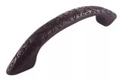 10413 3 Inch Oil Rubbed Bronze Vine Cabinet Pull Handle