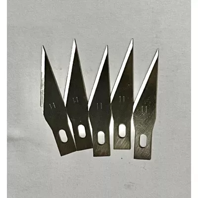 #11 Hobby Blades, Carbon Steel, 5-pk.