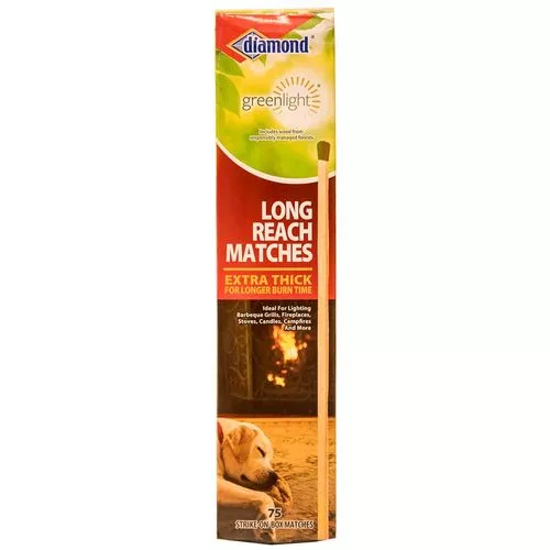 11" Long Reach Grill Match Box, 50 Count
