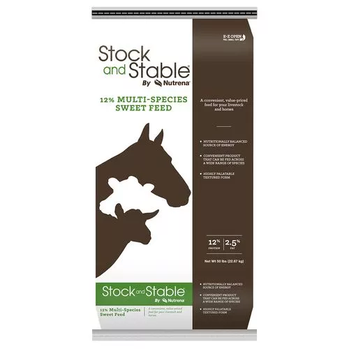 12% Sweet Livestock, 50 Lb. Bag