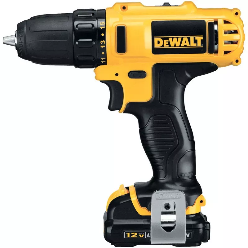 12-volt Compact Cordless Drill / Driver Kit, 3/8-in., 2 Lithium-ion Batteries