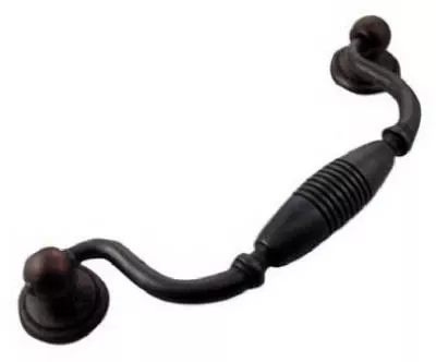 15913 Striped Clapper Pull, Oil Rubbed Bronze - 5 Inch