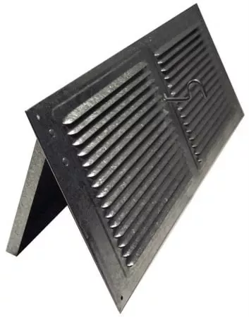 16 Inch X 8 Inch Galvanized Soffit Vents With Damper Model 558027