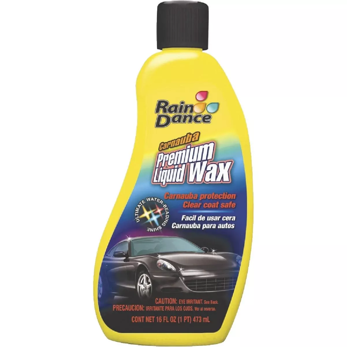 16 Ounce Rain Dance Liquid Car Wax With Nanotechnology For Ultimate Shine