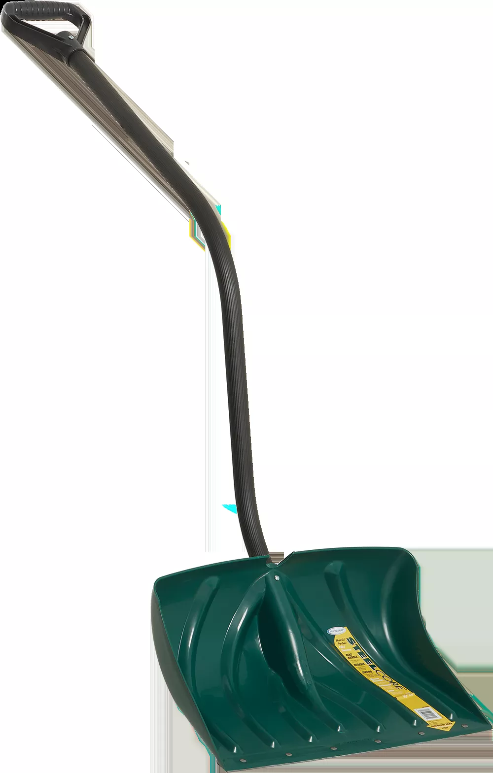 18 In. Poly Snow Shovel/pusher With Ergo S-handle