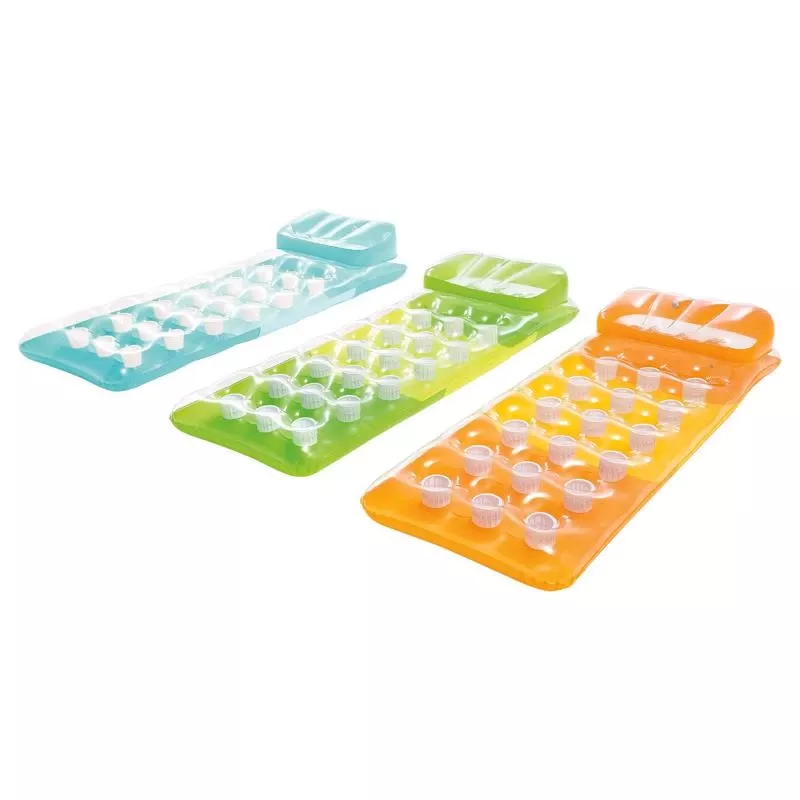 18-pocket Fashion Mat Pool Float, 74 X 28 In.