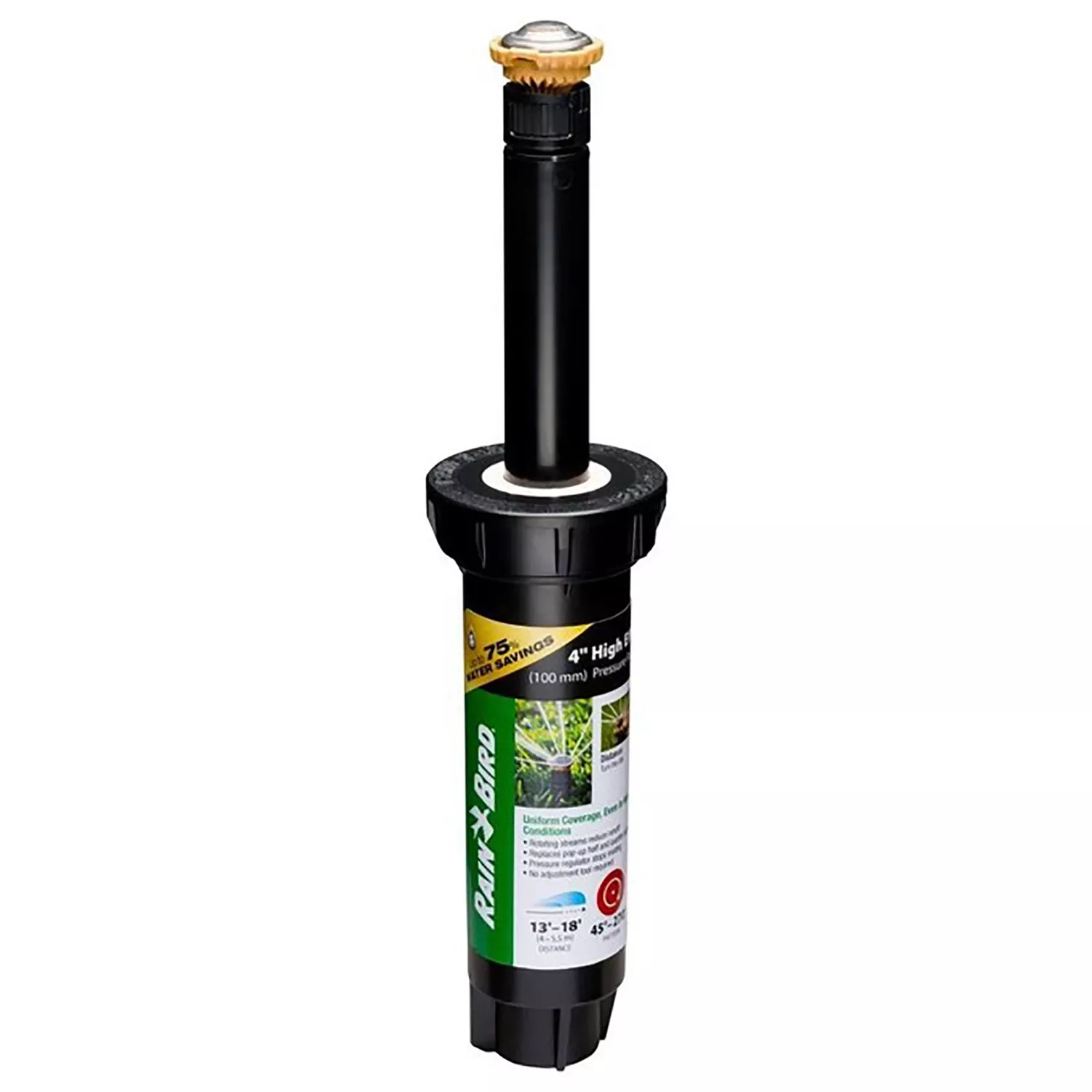 1800 Pro Series Mini Rotor Sprinkler Head, Prs, Adjustable Pattern, 13-18-ft. Spray, 4-in. Pop-up