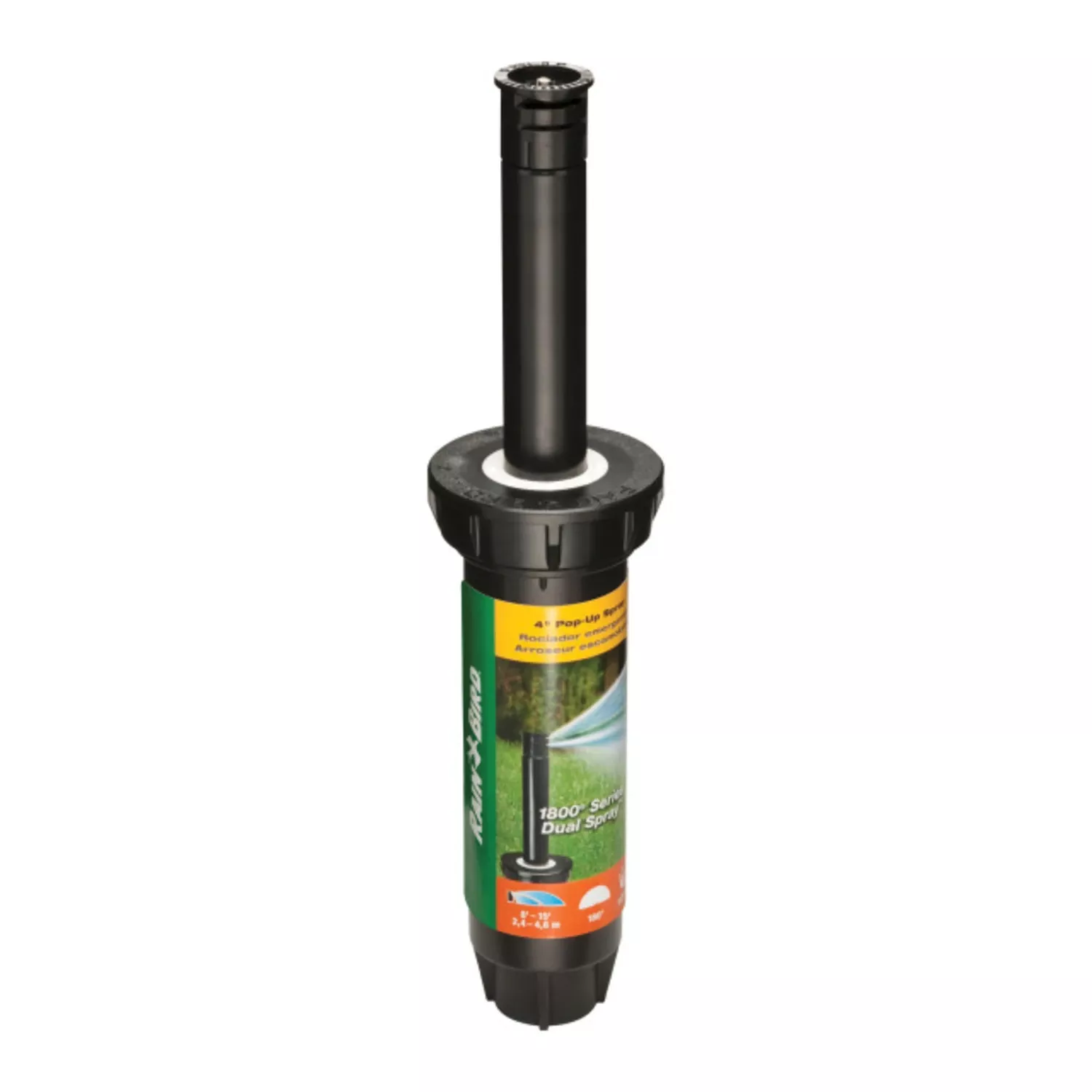 1800 Pro Series Sprinkler Head, Prs, Half Circle Pattern, 15-ft. Max Dual Spray Nozzle, 2-in. Pop-up