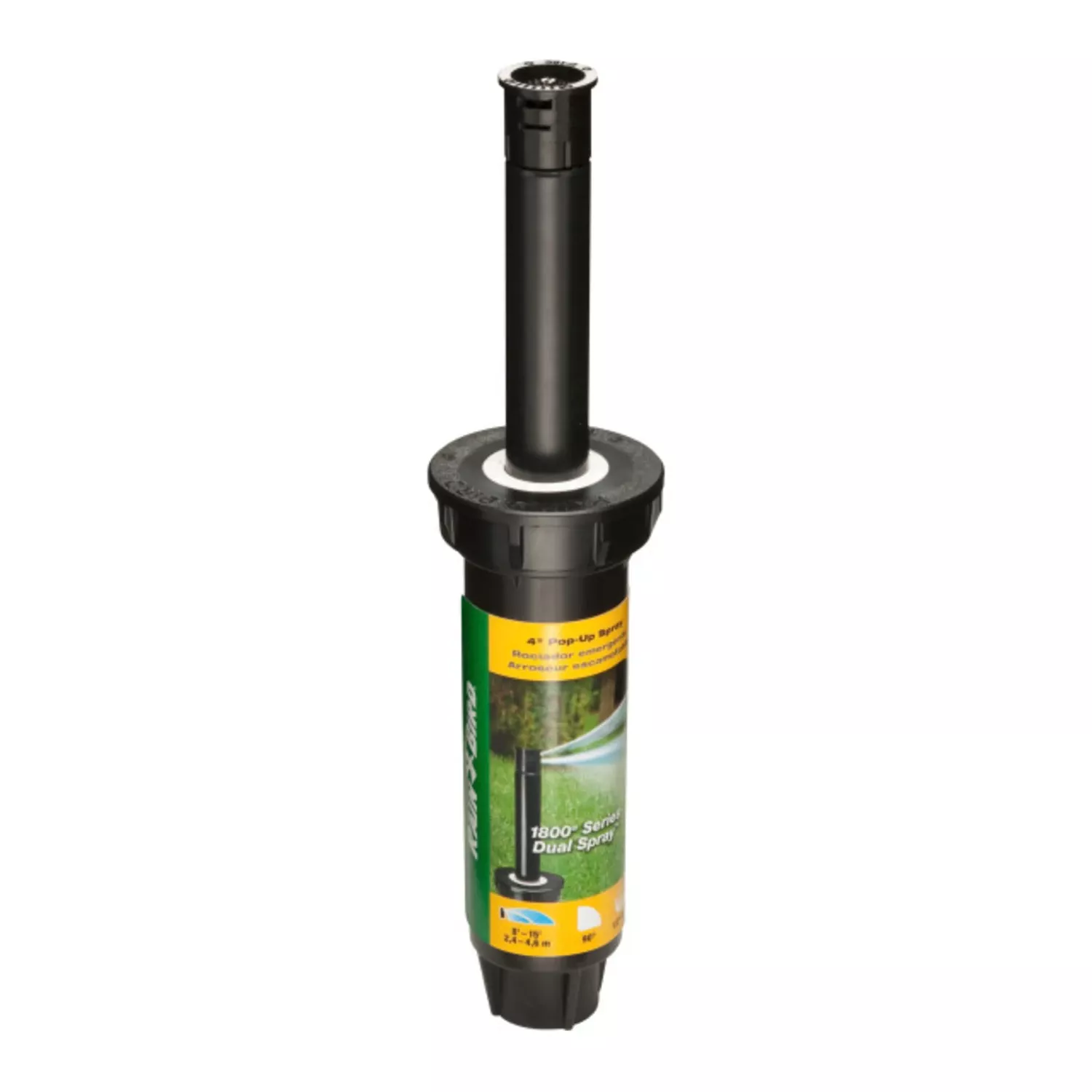 1800 Pro Series Sprinkler Head, Prs, Quarter Circle Pattern, 15-ft. Max Dual Spray Nozzle, 2-in. Pop-up