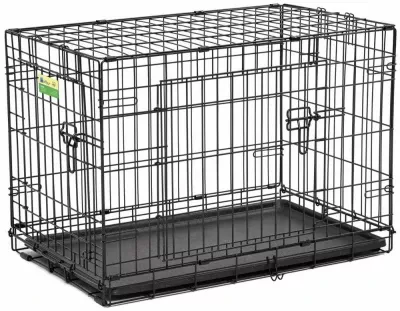 2 Door Dog Crate, 30 In.