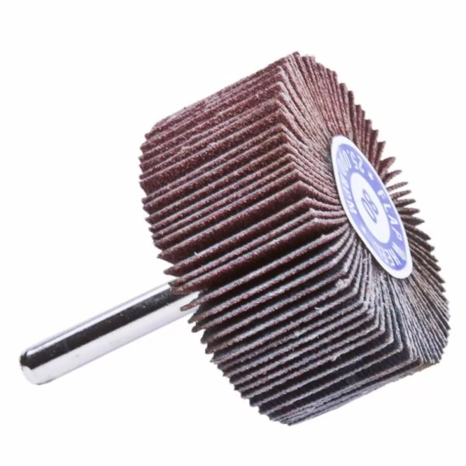 2 Inch Diameter Aluminum Oxide Flap Wheel 80 Grit For Power Tools