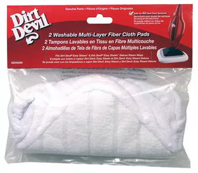 2-pack Washable Standard Steam Mop Pads