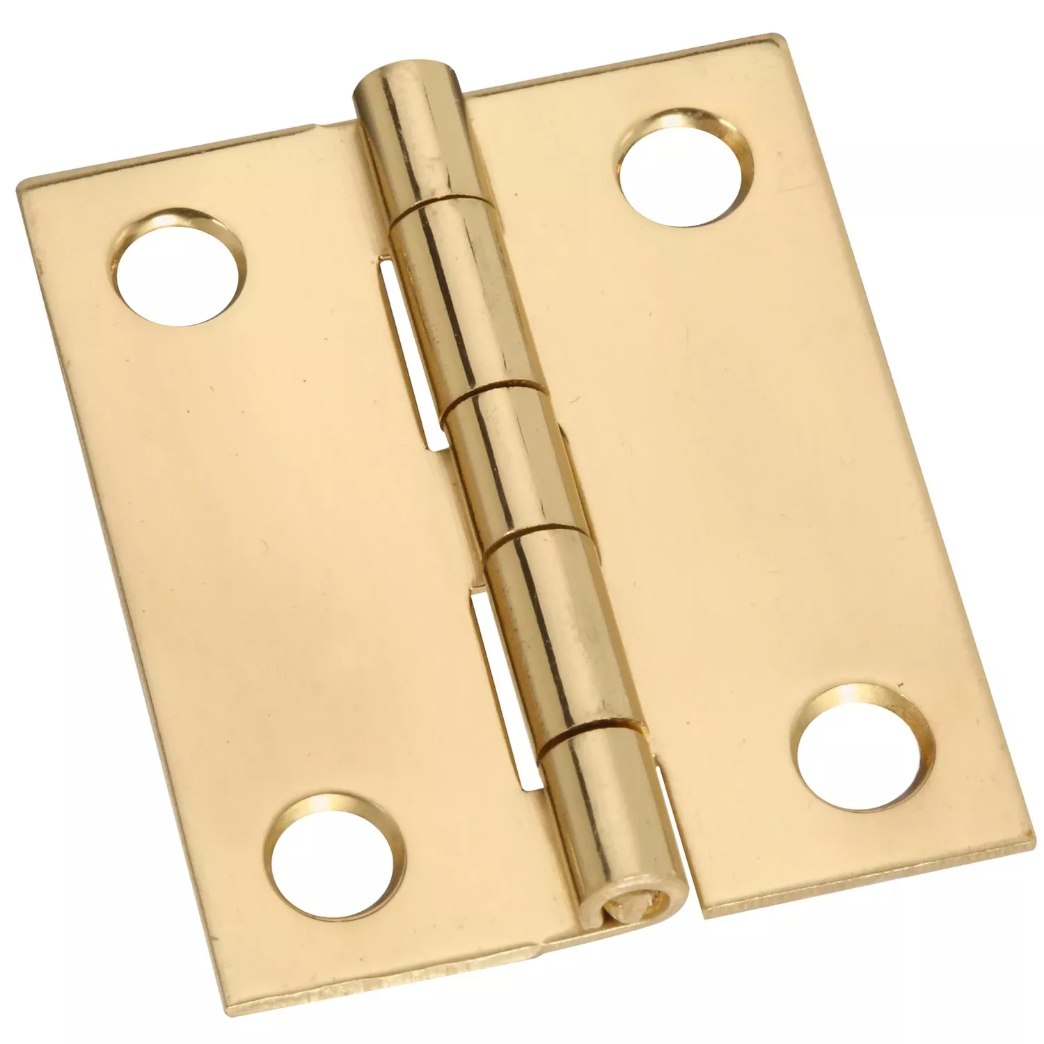 2-pk., 1-1/2 In. Broad Hinges, Light-duty, Brass
