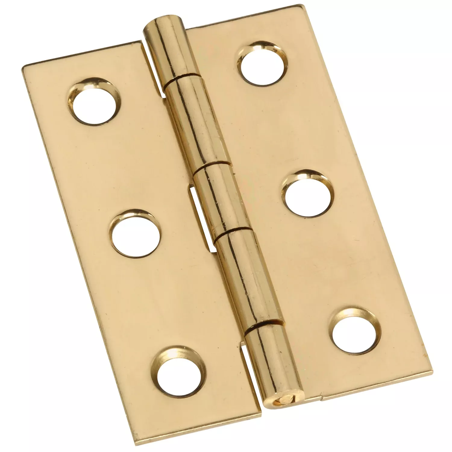 2-pk., 2 X 1-3/8 In. Broad Hinges, Light-duty, Brass