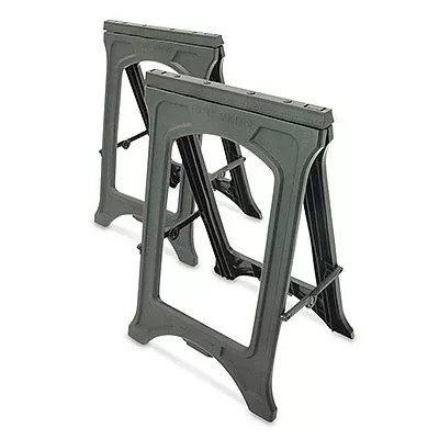 22-in. Sawhorses, Plastic, 2-pk.