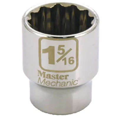 3/4 In. Drive, 1-5/16 In., 12-point Socket