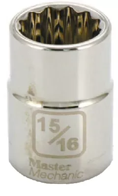 3/4 In. Drive, 15/16 In., 12-point Socket