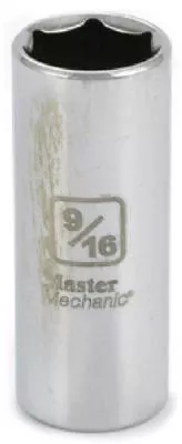 3/8 In. Drive, 9/16 In., 6-point Deep Well Socket