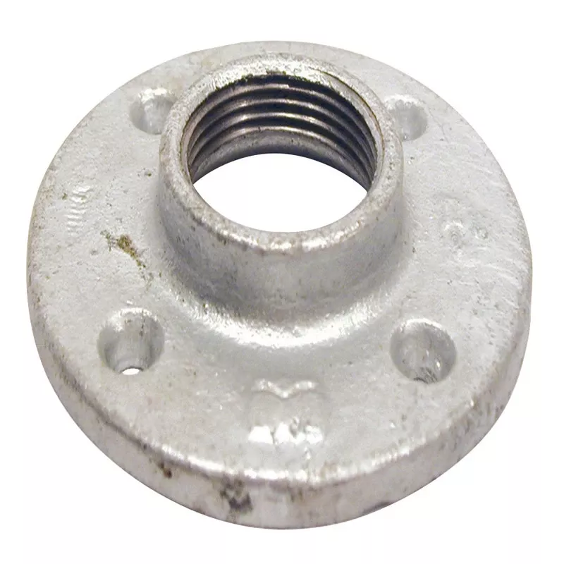 3/8 In. Galvanized Pipe Flange