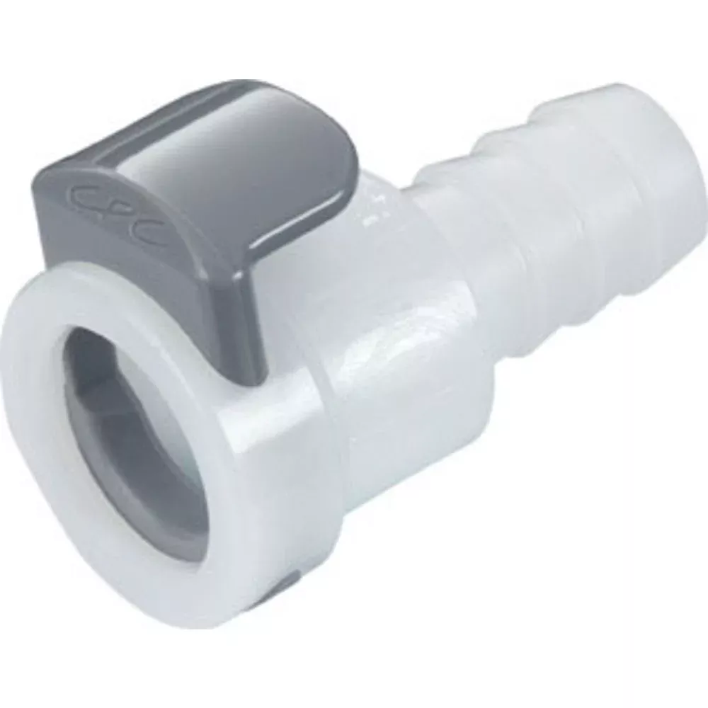 3/8 In-Line Hose Barb Non-ValvedAcetal (POM) Coupling Body