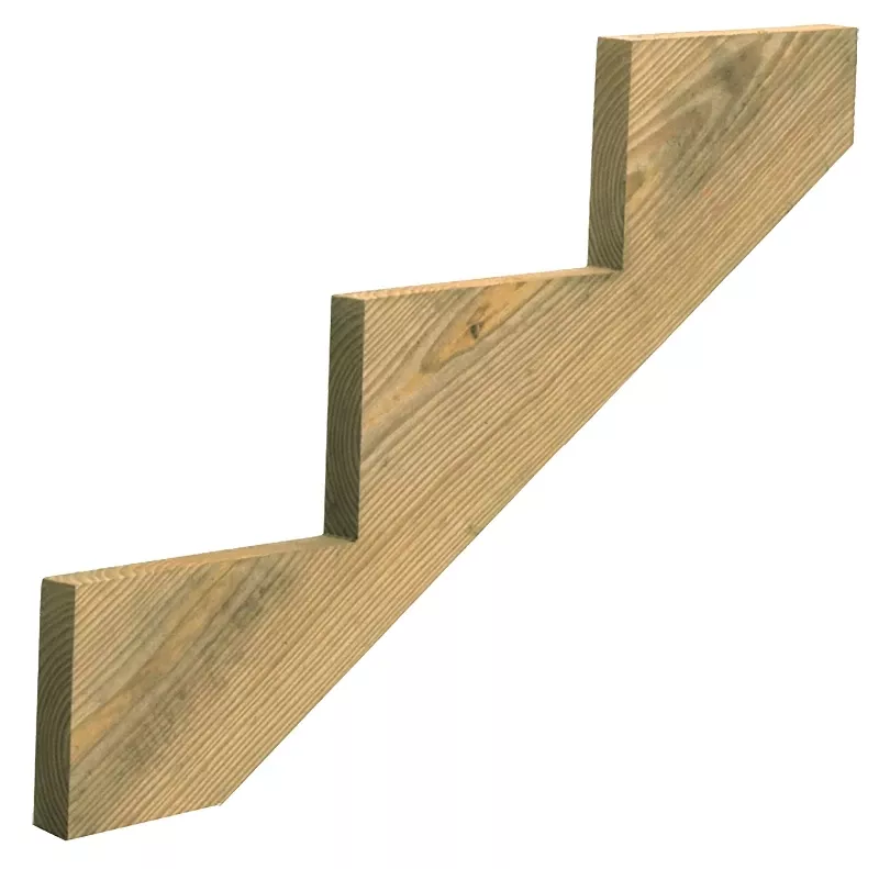 3-step Stair Stringer, 2 X 12