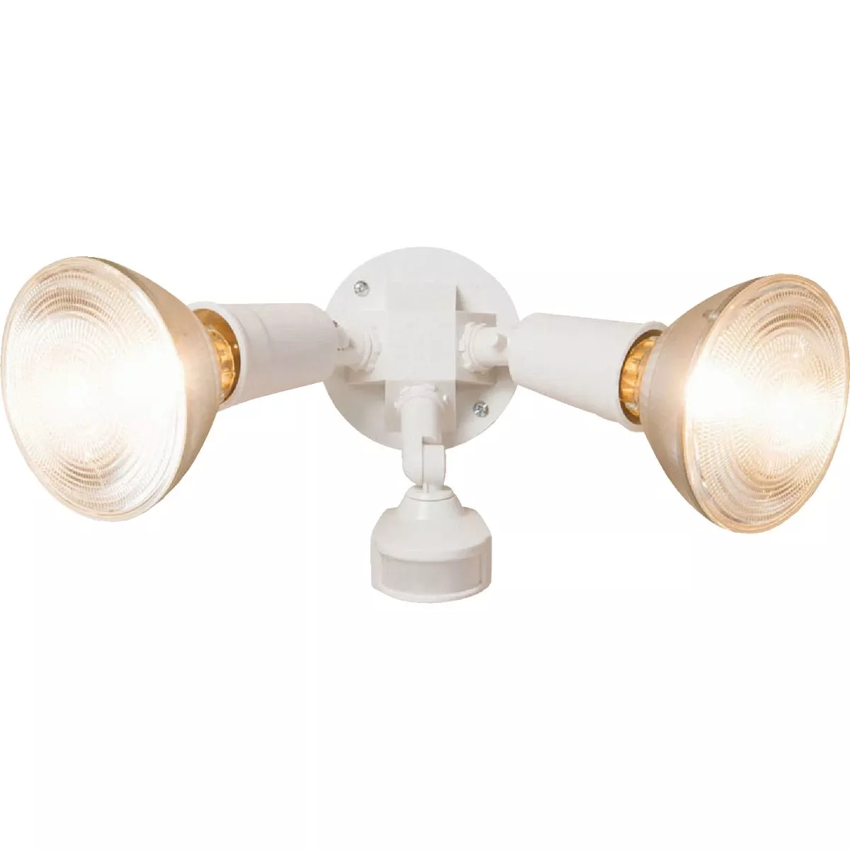 300-watt White Motion-activated Outdoor Security Floodlight