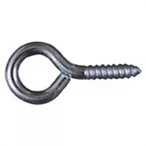#4, 2 3/16" Zinc Plated Screw Eyes 2 Pack